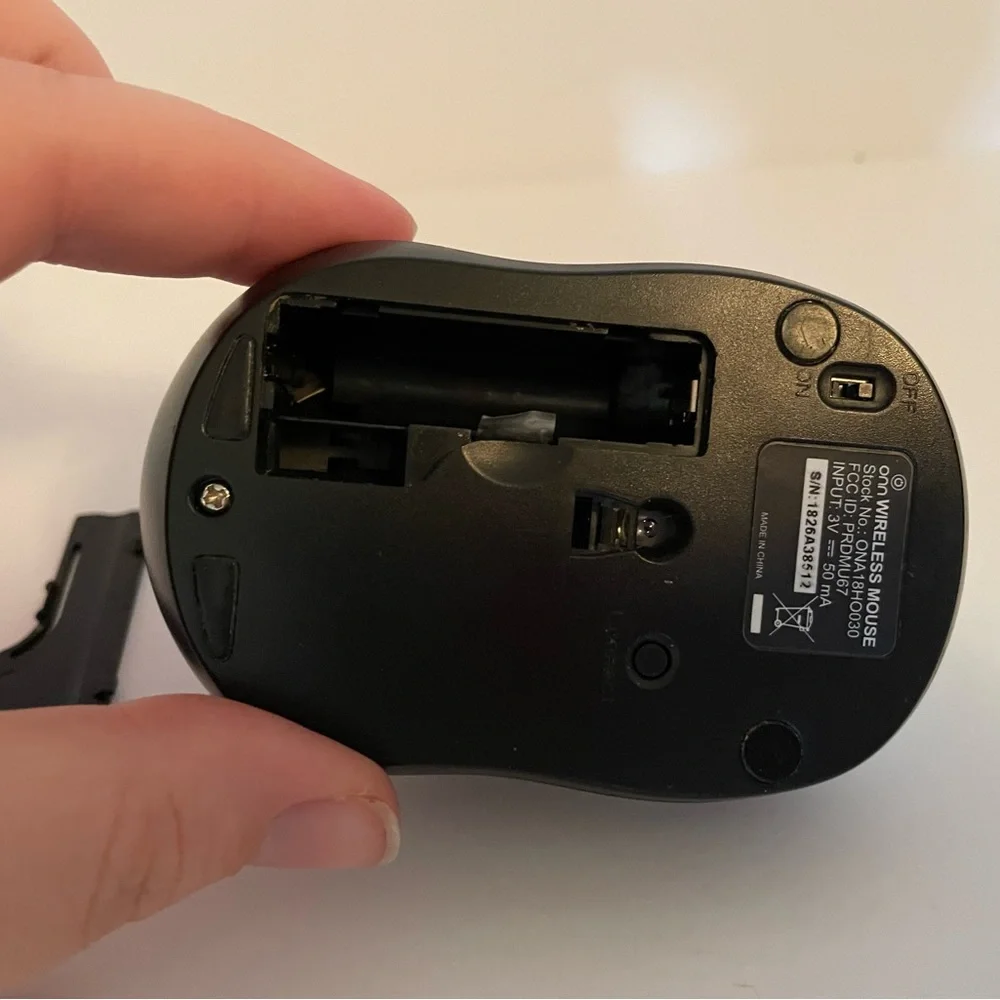 Wireless Blue Mouse